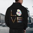 Love Art For Artist Art Teacher Men's Hoodie Back Print, novelty gifts, funny gifts Love Art For Artist Art Teacher Men's Hoodie Back Print, novelty gifts, funny gifts