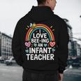 I Love Bee-Ing An Infant Teacher Toddler Teaching Men's Hoodie Back Print, novelty gifts, funny gifts I Love Bee-Ing An Infant Teacher Toddler Teaching Men's Hoodie Back Print, novelty gifts, funny gifts