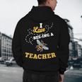 I Love Bee-Ing A Teacher Honey Bee Job Profession Men's Hoodie Back Print, novelty gifts, funny gifts I Love Bee-Ing A Teacher Honey Bee Job Profession Men's Hoodie Back Print, novelty gifts, funny gifts