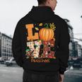Love Preschool Teacher Turkey Thanksgiving Autumn Fall Men's Hoodie Back Print, novelty gifts, funny gifts Love Preschool Teacher Turkey Thanksgiving Autumn Fall Men's Hoodie Back Print, novelty gifts, funny gifts