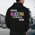 Maestra Fabulosa Bilingual Spanish Espanol Teacher School Men's Hoodie Back Print, novelty gifts, funny gifts Maestra Fabulosa Bilingual Spanish Espanol Teacher School Men's Hoodie Back Print, novelty gifts, funny gifts