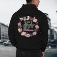 Maslow Before Blooms SPED Teacher School Psychologist Retro Men Women Men's Hoodie Back Print, novelty gifts, funny gifts