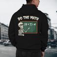 Do The Math 67 Meme Joke Halloween Skeleton Math Teacher Men's Hoodie Back Print, novelty gifts, funny gifts Do The Math 67 Meme Joke Halloween Skeleton Math Teacher Men's Hoodie Back Print, novelty gifts, funny gifts