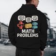 Math Problems Symbols Teacher Back To School Girl Boy Men's Hoodie Back Print, novelty gifts, funny gifts Math Problems Symbols Teacher Back To School Girl Boy Men's Hoodie Back Print, novelty gifts, funny gifts
