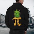 Math Teacher Hawaiian Shirts Pineapple Pi Day Symbol Men's Hoodie Back Print, novelty gifts, funny gifts