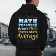 Math Teachers Aren't Mean Sayings Mathematics School Men's Hoodie Back Print, novelty gifts, funny gifts