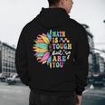 Math Is Tough But So Are You Back To School Math Teacher Kid Men's Hoodie Back Print, novelty gifts, funny gifts