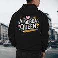 Mathematician And Mathematics Teacher Algebra Queen Men's Hoodie Back Print, novelty gifts, funny gifts Mathematician And Mathematics Teacher Algebra Queen Men's Hoodie Back Print, novelty gifts, funny gifts