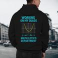 Mathletics Working On My Quads Algebra Math Teacher Men's Hoodie Back Print, novelty gifts, funny gifts Mathletics Working On My Quads Algebra Math Teacher Men's Hoodie Back Print, novelty gifts, funny gifts