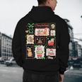 Merry And Bright Christmas Gingerbread Santa Book Teacher Men's Hoodie Back Print, novelty gifts, funny gifts Merry And Bright Christmas Gingerbread Santa Book Teacher Men's Hoodie Back Print, novelty gifts, funny gifts