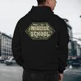 Middle School Camo Retro Back To School Teachers Men's Hoodie Back Print, novelty gifts, funny gifts Middle School Camo Retro Back To School Teachers Men's Hoodie Back Print, novelty gifts, funny gifts