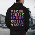Monster ABC Cute Alphabet Halloween Teacher Costume Kids Men's Hoodie Back Print, novelty gifts, funny gifts Monster ABC Cute Alphabet Halloween Teacher Costume Kids Men's Hoodie Back Print, novelty gifts, funny gifts