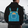 Mouse Halloween Costume Book Cookie Teacher Student Men's Hoodie Back Print, novelty gifts, funny gifts