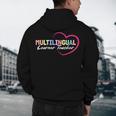 Multilingual Learner Teacher Heart Men's Hoodie Back Print, novelty gifts, funny gifts Multilingual Learner Teacher Heart Men's Hoodie Back Print, novelty gifts, funny gifts