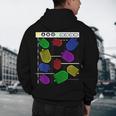 Nerdy Forms Nanotubes Chemistry Teacher Geek Men's Hoodie Back Print, novelty gifts, funny gifts