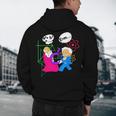 Nerdy Pythagoras Fighting Over C Squared Math Teacher Men's Hoodie Back Print, novelty gifts, funny gifts Nerdy Pythagoras Fighting Over C Squared Math Teacher Men's Hoodie Back Print, novelty gifts, funny gifts