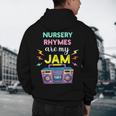 Nursery Rhymes Are My Jam 80s Retro Teachers & Students Kids Men's Hoodie Back Print, novelty gifts, funny gifts Nursery Rhymes Are My Jam 80s Retro Teachers & Students Kids Men's Hoodie Back Print, novelty gifts, funny gifts
