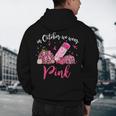 In October We Wear Pink Apple Teacher Daisy Breast Cancer Men's Hoodie Back Print, novelty gifts, funny gifts In October We Wear Pink Apple Teacher Daisy Breast Cancer Men's Hoodie Back Print, novelty gifts, funny gifts
