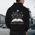 One-More Chapter Wildflower Reading Teacher Library Bookish Men's Hoodie Back Print, novelty gifts, funny gifts One-More Chapter Wildflower Reading Teacher Library Bookish Men's Hoodie Back Print, novelty gifts, funny gifts