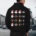 Order Of Operations Math Teacher Christmas Men's Hoodie Back Print, novelty gifts, funny gifts