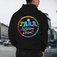PARA Dream Team Teacher Paraprofessional Paraeducator Men's Hoodie Back Print, novelty gifts, funny gifts PARA Dream Team Teacher Paraprofessional Paraeducator Men's Hoodie Back Print, novelty gifts, funny gifts