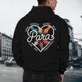 Para Heart Paraprofessional Teacher Paraeducator Men's Hoodie Back Print, novelty gifts, funny gifts Para Heart Paraprofessional Teacher Paraeducator Men's Hoodie Back Print, novelty gifts, funny gifts