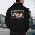 Paraprofessional Back To School Paraeducator Para Teacher Men's Hoodie Back Print, novelty gifts, funny gifts Paraprofessional Back To School Paraeducator Para Teacher Men's Hoodie Back Print, novelty gifts, funny gifts