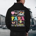 Paras Make It Possible Paraprofessional Paraeducator Teacher Men's Hoodie Back Print, novelty gifts, funny gifts