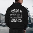 What Part Of Don't You Understand Math Teacher Men's Hoodie Back Print, novelty gifts, funny gifts What Part Of Don't You Understand Math Teacher Men's Hoodie Back Print, novelty gifts, funny gifts