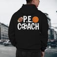 PE Gym Teacher Quotes School Class Instructor And Coach Men's Hoodie Back Print, novelty gifts, funny gifts