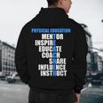 PE Physical Education Teacher For PE Teacher Men's Hoodie Back Print, novelty gifts, funny gifts PE Physical Education Teacher For PE Teacher Men's Hoodie Back Print, novelty gifts, funny gifts