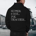 PE Teacher Appreciation Men's Hoodie Back Print, novelty gifts, funny gifts PE Teacher Appreciation Men's Hoodie Back Print, novelty gifts, funny gifts
