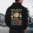 Some People Only Dream Of Meeting Art Teacher Teachers Men's Hoodie Back Print, novelty gifts, funny gifts Some People Only Dream Of Meeting Art Teacher Teachers Men's Hoodie Back Print, novelty gifts, funny gifts