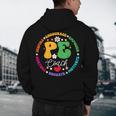Physical Education PE Instructor Coach Teacher Gym Men's Hoodie Back Print, novelty gifts, funny gifts