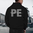 Physical Education PE Teacher Phys Ed Student Grad Men's Hoodie Back Print, novelty gifts, funny gifts Physical Education PE Teacher Phys Ed Student Grad Men's Hoodie Back Print, novelty gifts, funny gifts