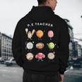 Physical Education Teacher PE Teacher Specials Back School Men's Hoodie Back Print, novelty gifts, funny gifts