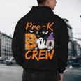 Pre K Boo Crew Teacher Student Halloween Pre Kindergarten Men's Hoodie Back Print, novelty gifts, funny gifts