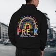 PreK Dream Team Leopard Rainbow Teacher Squad Back To School Men's Hoodie Back Print, novelty gifts, funny gifts PreK Dream Team Leopard Rainbow Teacher Squad Back To School Men's Hoodie Back Print, novelty gifts, funny gifts