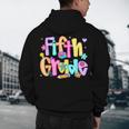 Preppy Fifth Grade Back To School 5th Grade Teacher Girl Boy Men's Hoodie Back Print, novelty gifts, funny gifts Preppy Fifth Grade Back To School 5th Grade Teacher Girl Boy Men's Hoodie Back Print, novelty gifts, funny gifts