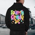 Preppy Fourth Grade Back To School 4th Grade Teacher Girls Men's Hoodie Back Print, novelty gifts, funny gifts Preppy Fourth Grade Back To School 4th Grade Teacher Girls Men's Hoodie Back Print, novelty gifts, funny gifts