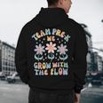 Preschool Teacher Appreciation Team Pre-K Grow With The Flow Men's Hoodie Back Print, novelty gifts, funny gifts Preschool Teacher Appreciation Team Pre-K Grow With The Flow Men's Hoodie Back Print, novelty gifts, funny gifts