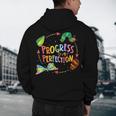 Progress Over Perfection Caterpillar Teacher Back To School Men's Hoodie Back Print, novelty gifts, funny gifts Progress Over Perfection Caterpillar Teacher Back To School Men's Hoodie Back Print, novelty gifts, funny gifts