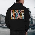 Protect Public Education Public Teacher School Men's Hoodie Back Print, novelty gifts, funny gifts Protect Public Education Public Teacher School Men's Hoodie Back Print, novelty gifts, funny gifts