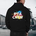 PTA Crew Back To School Volunteer Board Mom Parent Teacher Men's Hoodie Back Print, novelty gifts, funny gifts PTA Crew Back To School Volunteer Board Mom Parent Teacher Men's Hoodie Back Print, novelty gifts, funny gifts