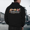 Pumpkin PE Teacher Team Physical Education Autumn Fall Men's Hoodie Back Print, novelty gifts, funny gifts