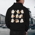 Pumpkin Pi Math Teacher Geek Men's Hoodie Back Print, novelty gifts, funny gifts