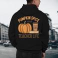 Pumpkin Spice And Teacher Life Halloween Teacher Men's Hoodie Back Print, novelty gifts, funny gifts Pumpkin Spice And Teacher Life Halloween Teacher Men's Hoodie Back Print, novelty gifts, funny gifts