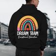 Rainbow Pencil Dream Exceptional Education Team SPED Teacher Men's Hoodie Back Print, novelty gifts, funny gifts Rainbow Pencil Dream Exceptional Education Team SPED Teacher Men's Hoodie Back Print, novelty gifts, funny gifts
