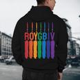 Rainbow Roygbiv Kids Artist Costume Art Teacher Men's Hoodie Back Print, novelty gifts, funny gifts Rainbow Roygbiv Kids Artist Costume Art Teacher Men's Hoodie Back Print, novelty gifts, funny gifts