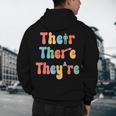 There Their They'Re English Class Grammar Joke Teacher Men's Hoodie Back Print, novelty gifts, funny gifts There Their They'Re English Class Grammar Joke Teacher Men's Hoodie Back Print, novelty gifts, funny gifts